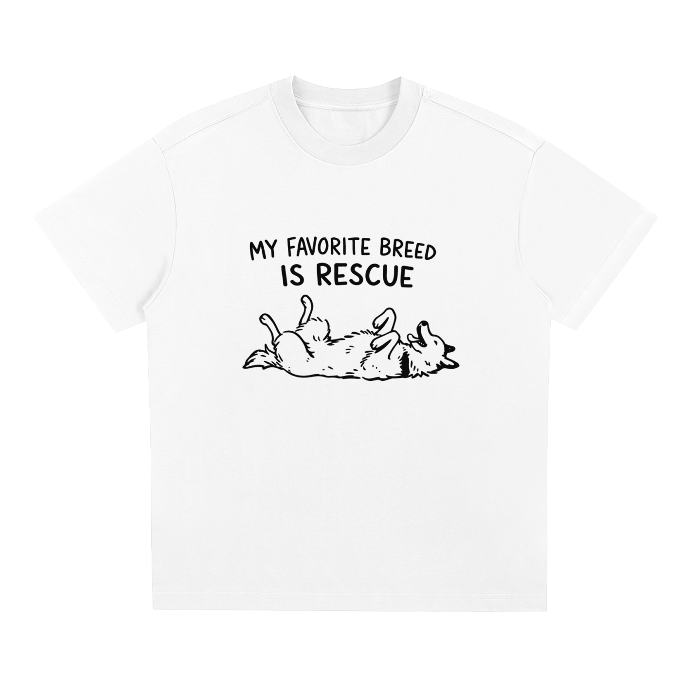 My Favorite Breed Is Rescue Shirt