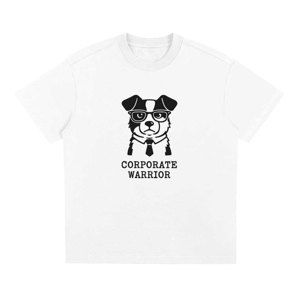 Dog Corporate Warrior Shirt (White)